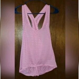 Zyia Active Pink Nimbus Tank Top Sz Small